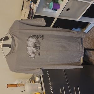 Gray medium t shirt